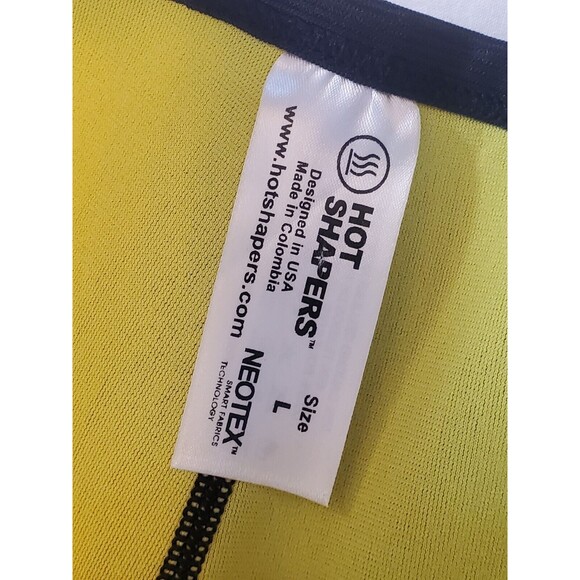 Hot Shapers Sweat Sauna Thermo Slimming High Waist Shorts Thigh Workout Sz Large - Picture 5 of 5